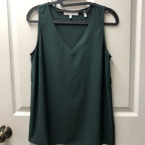 Lark & Ro Sleeveless Layering Tank, V Neck